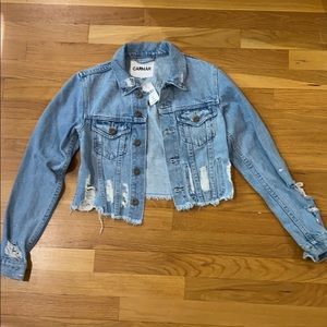 CARMAR Jean Jacket New With Tags!